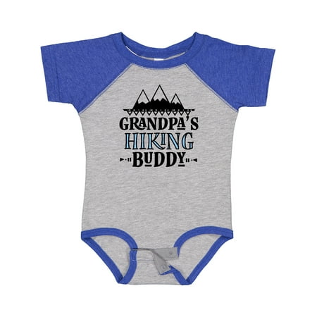 

Inktastic Grandpa Hiking Buddy Hiker Gift Baby Boy Bodysuit