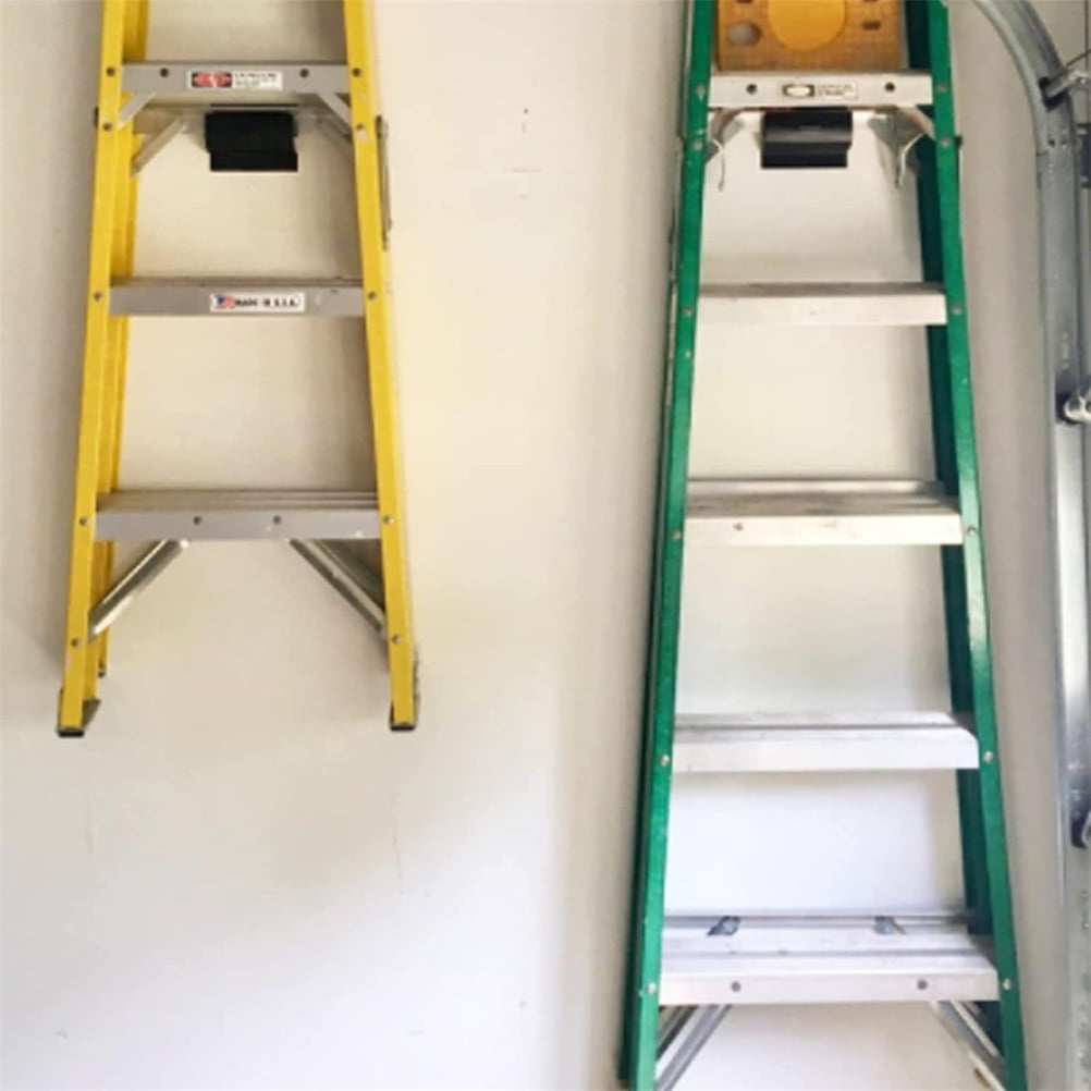 Hang ladder on garage wall hotsell