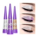 thumbnail image 3 of figatia Professional Diamond Sequin Liquid Eyeshadow long time lasting Eye Makeup 10, 3 of 9