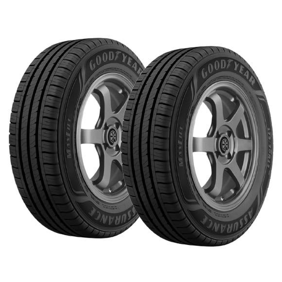 PAQUETE 2 LLANTAS 185/65R14 GOODYEAR ASSURANCE MAXLIFE + VALVULAS