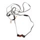 thumbnail image 2 of Auriculares para juegos con cable y cancelación de ruido, cómodos auriculares de silicona para juegos de ordenador, portátil, teléfono, color negro, 2 of 15