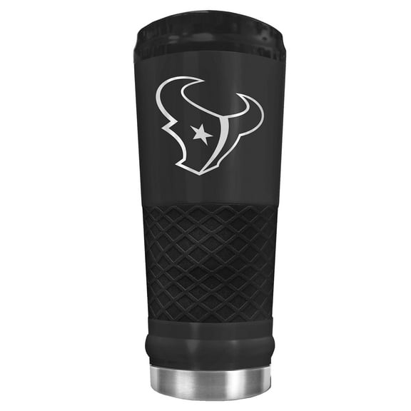 Black Houston Texans 24oz Stealth Matte Tumbler