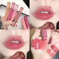 thumbnail image 1 of Heallor-brillo de labios resistente al agua, 6 colores, hidratante de larga duración, tinte rojo brillante, maquillaje de labios C, 1 of 5