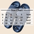 thumbnail image 3 of Ceisia Men's Fashion Shower Slides EVA Bathroom Slippers Indoor Home Non-Slip Drain Hole Summer Breathable Lightweight Quick Dry Comfort House Shoes Gifts for Father, 3 of 8