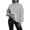 Light Ashy, variant on VJGBEGW Womens Mock Neck Sweatshirt Oversized Pullover Fall Fashion Long Sleeve Tops Beige L