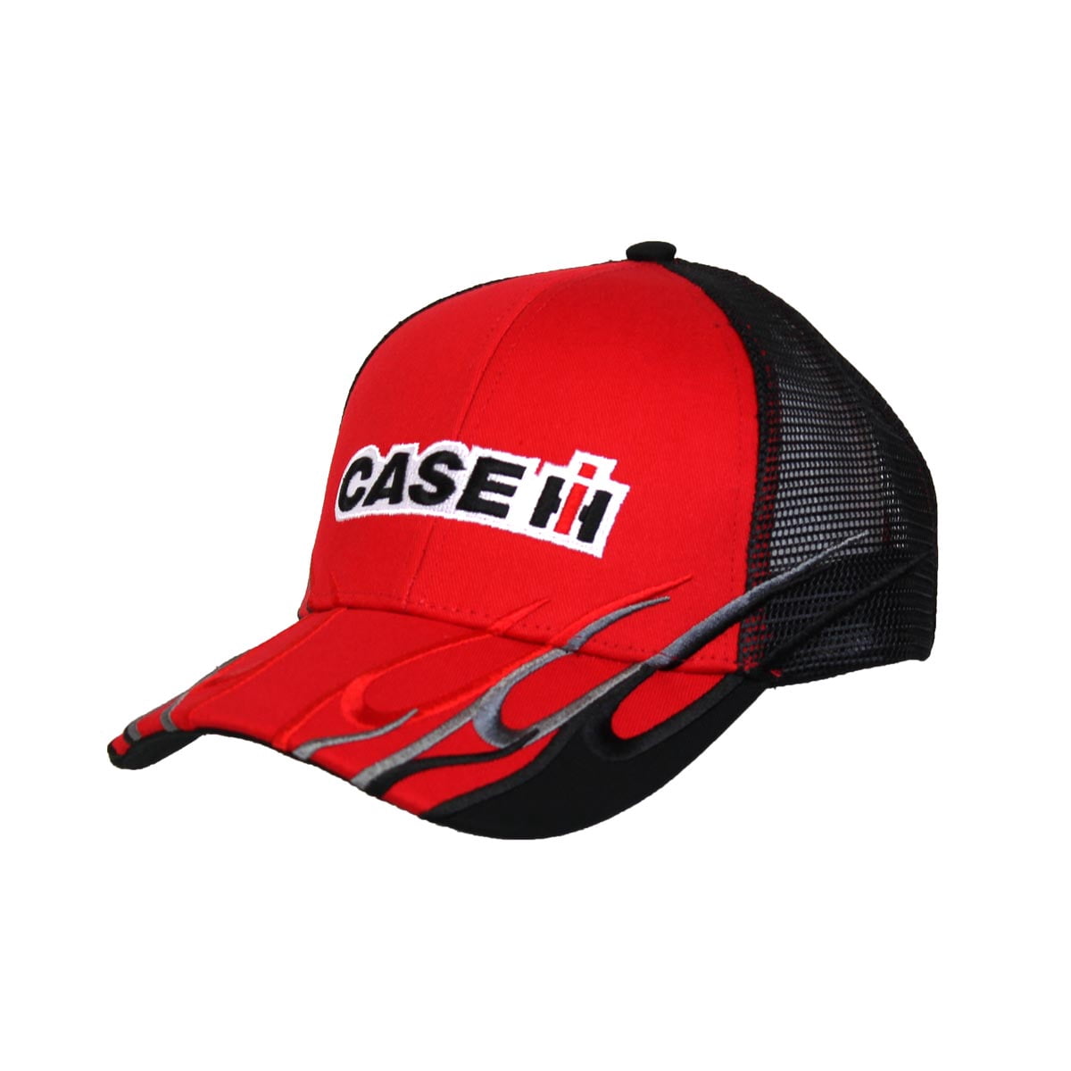 Youth Case IH Two-Tone Flames Mesh Back 