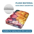 thumbnail image 4 of Yuyamidu Boho Flowers Golf Towel, Large Size Golf Cleaning Towel, Absorbent Towels for Golf Bags, Carts and Clubs, Easy-Clean, 4 of 7