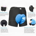 thumbnail image 2 of EZGO Men Women XL Cycling Bike Shorts 100% Silicone Gel Padded Breathable Unisex Bicycle Underwear Short, Blue, 2 of 6