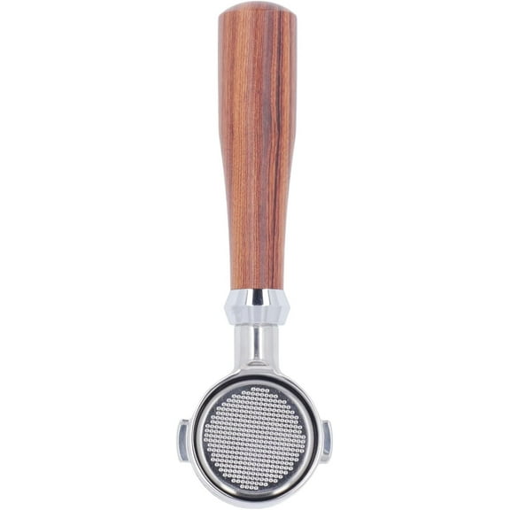 51mm Bottomless Portafilter 2 Ear Stainless Steel Coffee Portafilter Detachable Design for Observation and Extraction Compatible with EC0310 and Most 2 Ear Coffee