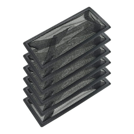 

Household Filter Mesh Strainer Reusable Kitchen Sink Filter Mesh Bag for Home Indoor Ventilation Opening 6 pcs 4x10in