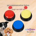 thumbnail image 1 of Botón de comunicación para mascotas Caja de sonido para perros Entrenamiento Juguetes parlantes Grabación Sounder Squeeze Box Voice_a, 1 of 2