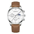 thumbnail image 1 of Sleek Minimalist Fashion With Strap Dial Men's Quartz Watch Gift Watch, 1 of 5