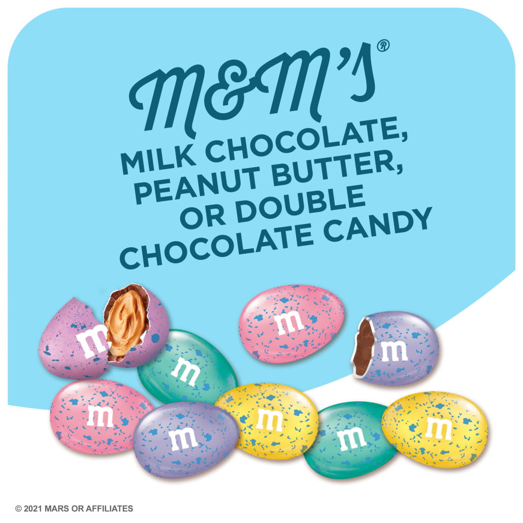 M&M'S Easter Almond Chocolate Candy Speckled Eggs 9.9-Ounce Bag, Packaged  Candy