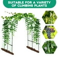 thumbnail image 3 of NAIZEA Garden Arch Trellis, Metal Plant Support Structure for Climbing Vegetables, Fruits, Flowers, Outdoor Yard, 3 of 10
