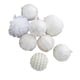 thumbnail image 4 of 8 bolas navideñas colgantes irrompibles para puerta de chimenea. Blanco, 4 of 9