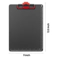 thumbnail image 3 of 2 Pack Clipboards with Pen Holder, 12.5 X 9 Inch Standard Letter A4 Size Aluminum Wrapped Edge Prote, 3 of 5