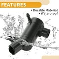 thumbnail image 4 of Bomba de limpiaparabrisas Unique Bargains con tapón para Mitsubishi L200 2006-2015 No.8260A008, 4 of 6