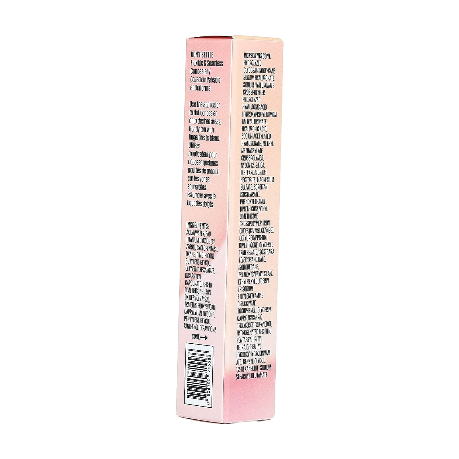 Kaja Don't Settle, Flexible & Seamless Concealer, 04 Waffles, 0.24 oz (7 g)