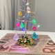 thumbnail image 3 of Color Crystal Christmas Tree Glowing Christmas Trees Crafts Adorno de mesa (L) Likrtyny Libre de BPA, 3 of 9