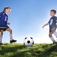 thumbnail image 4 of Pelota de fútbol granulada en blanco y negro para jardín de infantes, patio de juegos al aire libre, entrenamiento especial, competición deportiva, 4 of 6