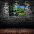 thumbnail image 3 of Augusta National 12th Hole The Masters Photo Canvas Art Poster Picture HD Print Poster Retro Painted Modern Home Bedroom Room Aesthetic Decoration (Unframed,24×32inch), 3 of 6
