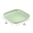 thumbnail image 2 of Darzheoy 7" Square Lightweight Plates, Deep Dinner Dishes, Camping Dinnerware for Serving Pasta Fruit, 2 of 7
