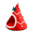 thumbnail image 4 of Cama para gatos de Navidad Casa para dormir para mascotas Casa para gatos Perrera para perros Cojín para mascotas Decoración de Navidad, 4 of 6