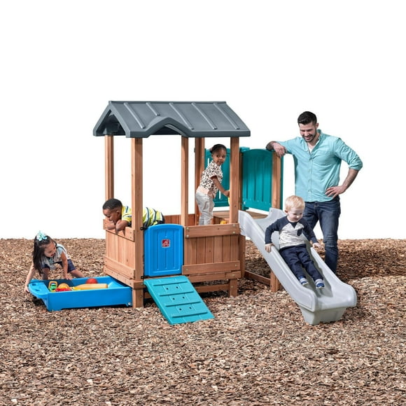 Step2 Woodland Adventure Playhouse & Slide™