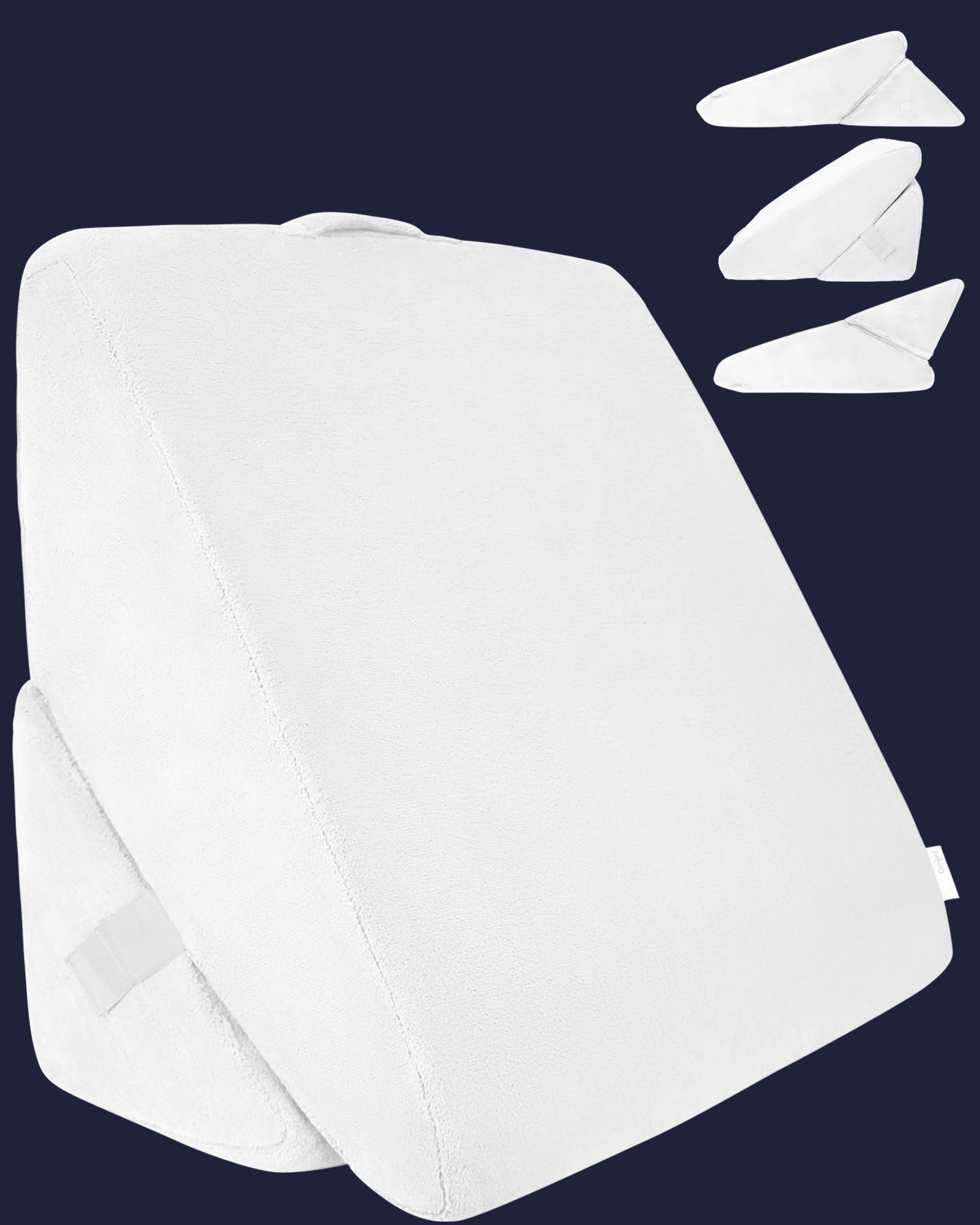 Bed Wedge Pillow Memory Foam Folding Incline Cushion