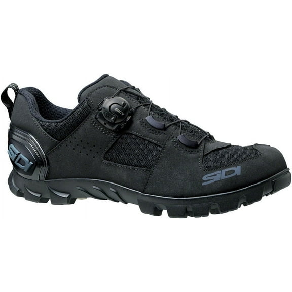 SIDI Turbo Mountain Clipless Shoes - Men's, Black/Black, 44