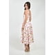 thumbnail image 3 of Vestido midi estampado cerezas Roman Fashion /Juvenil, 14762 (Blanco) blanco G, 3 of 5
