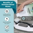 thumbnail image 3 of STEAM AND GO Demineralized Water Floor Cleaner Solution for Steam Mops, Eucalyptus, 1 gal, 3 of 7