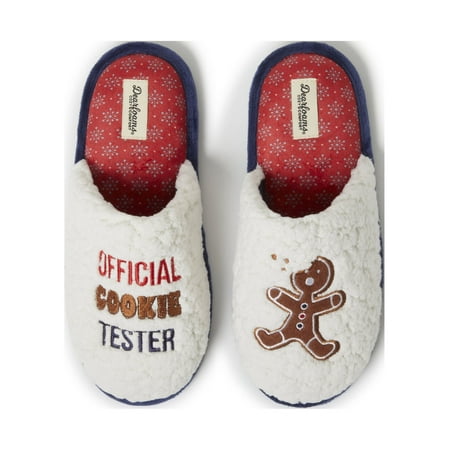 

Dearfoams Cozy Comfort Women s Official Cookie Tester Slippers