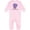AD-Pink, variant on I Love My Sissy Elephant Purple Pink Baby Romper Coveralls