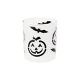 thumbnail image 2 of Yhmxh Halloween White Frosted Glass Votive Candle Holder, Jack-O'-Lantern & Bat Design Tealight Cup, Spooky Cute Halloween Decor for Table Centerpieces, Fireplace, Party, and Fall Home Decor, 2 of 6