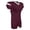 Maroon, variant on Backer Football Jersey - MAROON BODY, WHITE BODY - 2XL