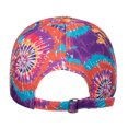 thumbnail image 5 of XIAOCHA Womens Tie Dye Print Baseball Cap Adjustable Hat Band Sun Protection Ball Hat,Hot Pink, 5 of 5