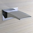thumbnail image 3 of SUMERAIN Wall Mount Tub Faucets Waterfall Tub Filler Spout with Hand Shower, 3 of 5