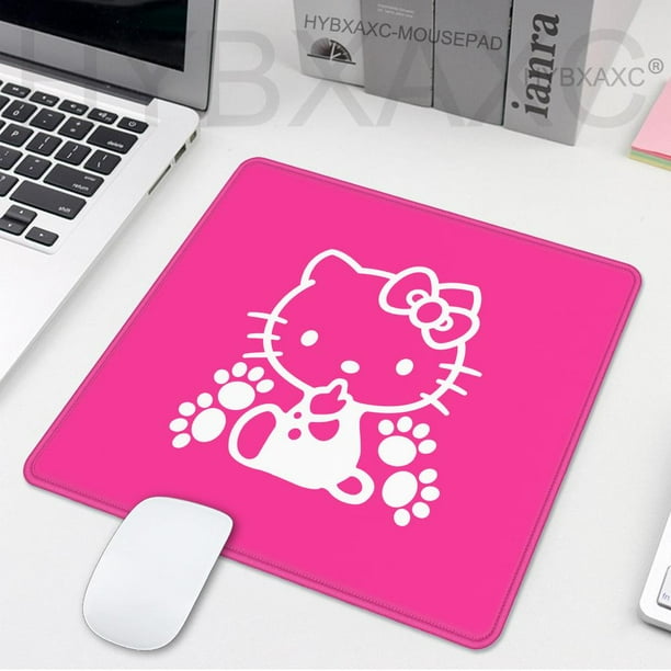 Tapis de souris de jeu rose mignon dessin animé Hello Kitty XS petit tapis de souris pour PC Gamer décoration de bureau tapis de souris de bureau tapis de bureau