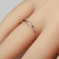 thumbnail image 4 of zttd women fashion solid 925 sterling silver white geometry ring jewelry ring a, 4 of 8