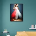 thumbnail image 2 of Peggybuy Jesus 5D Rhinestone DIY Pictures Special Shaped Kit Diamond Painting Craft, 2 of 9