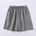 thumbnail image 6 of Paiwinds Women's Classic Casual Cotton Shorts with Drawstring and Pockets, Elastic Waist, Loose Fit Comfortable Summer Shorts, Multiple Colors., 6 of 6