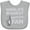 AC-Heather Grey, variant on Inktastic Wrestling Fan Sports Boys or Girls Baby Bib