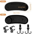 thumbnail image 2 of Stroller Snack Tray with Cup Holder Universal Stroller Food Tray Removable Baby Snack Tray with Adjustable Buckle and Hooks Reusable Stroller Snacks Holder for Strollers, 2 of 11