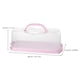 thumbnail image 4 of Caja de pan Dust- Caja de tostadas portátil, soporte de almacenamiento de pan para el hogar (rosa), 4 of 7