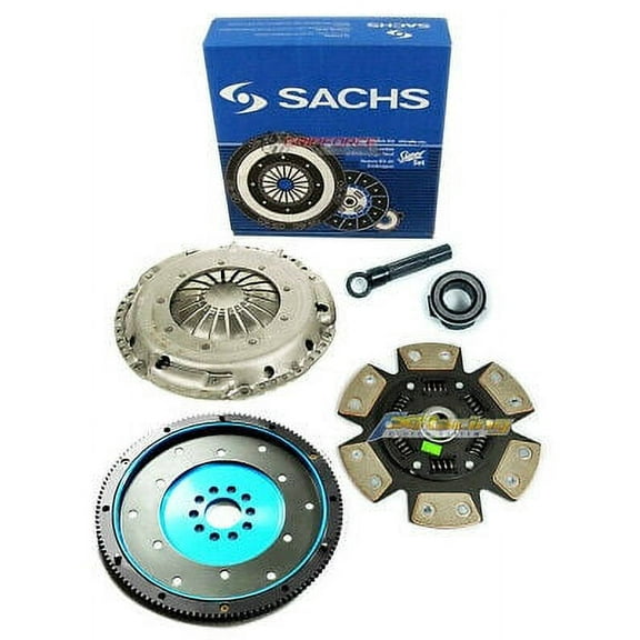SACHS-FX STAGE 3 CLUTCH KIT & ALUMINUM FLYWHEEL FITS VW GOLF GTI JETTA PASSAT VR6