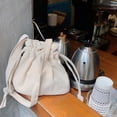 thumbnail image 2 of Women Bucket Bag Fashion Drawstring All-match Crossbody Bag Shoulder Purse, 2 of 10