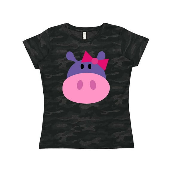 Inktastic Girl Hippo Women's T-Shirt