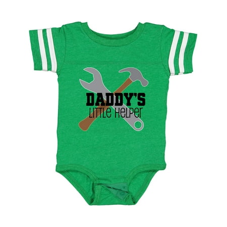 

Inktastic Daddy s Little Helper Tool Set Gift Baby Boy Bodysuit