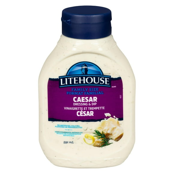 Vinaigrette et trempette César de Litehouse 591 ml